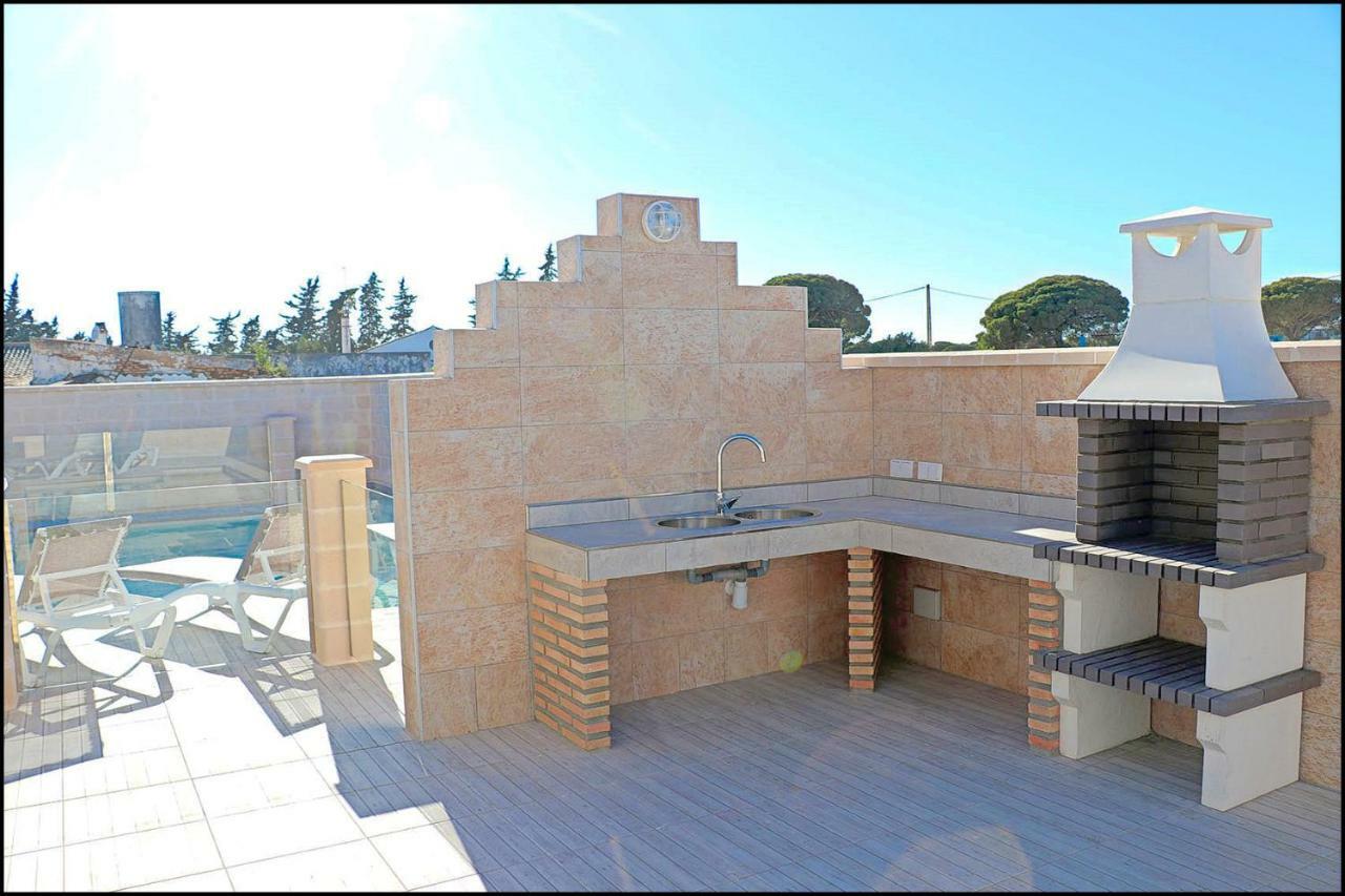 Chalet Penuelas Con Piscina Conil De La Frontera Exterior foto